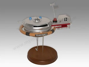 Modelo artesanal de madera de caoba Gerry Anderson Thunderbird Thunderbirds 5 - Imagen 1 de 12