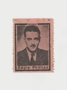 Eddie Phillips circa 1929 vintage "Sello de estudio" Edición España - E5 - Estrella de cine - Imagen 1 de 2