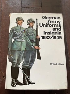German Army Uniforms and Insignia 1933-45 HB Brian L Davis - Picture 1 of 11