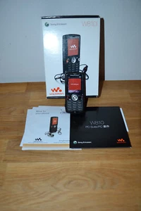 Sony Ericsson Walkman W810i Satin Black - mit Simlock + Originalverpackung - Bild 1 von 1