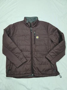 Carhartt Women’s Gilliam Rain Defender Jacket Burgundy 2XL XXL 20 New OK5912-W - Picture 1 of 7