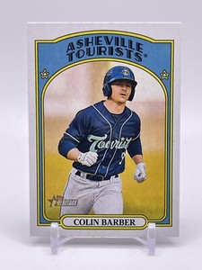 Colin Barber 2021 Topps Heritage Minors #30 Houston Astros