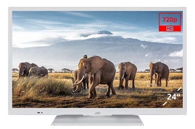 JVC Smart TV 24 Zoll LED TV 24 Zoll Fernseher HD LED LCD TV 24 Zoll WLAN Netflix - Bild 1 von 4