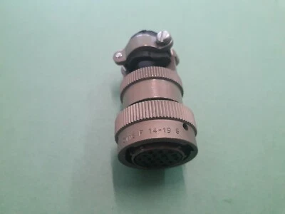 MS3116F14-19S Circular Connector MIL 19 Position Socket (Female) Solder - Imagen 1 de 3
