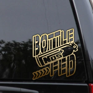 Bottle Fed Nitrous Bottle Vinyl Decal – Boosted Racing Sticker - Bild 1 von 2