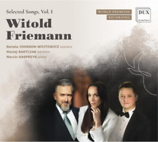Witold Friemann Witold Friemann: Selected Songs - Volume 1 (CD) Album