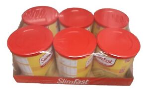 SlimFast Shake 6x365g Banana Powder Diet Weight Loss Drink Meal Replacement