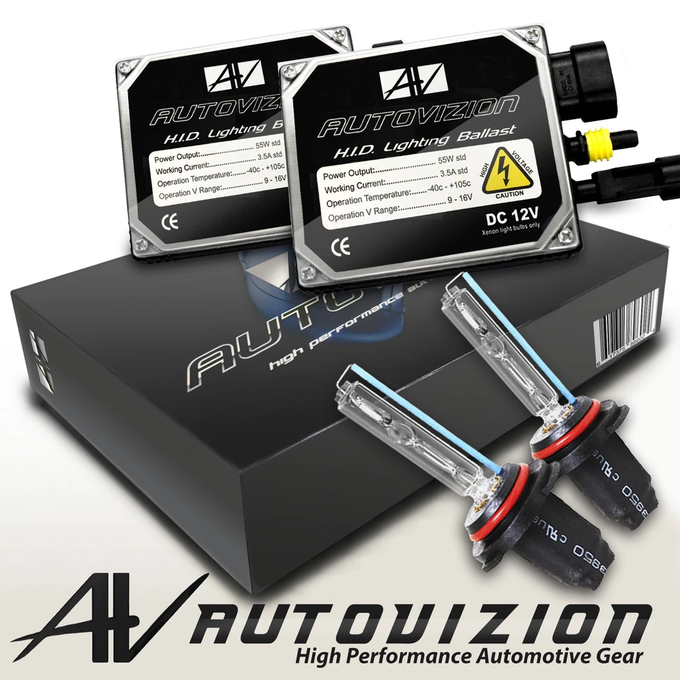 Auto Xenon Headlight Fog Light HID Kit 30000LM 55W High Low Bi-xenon select - Image 1 of 4