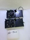 - 2X Hp Z420 Memory Cooling Fan Assembly 663069-001 Tested