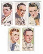 5 1938 Movie Cards JAMES JIMMY STEWART * DICK POWELL * PTRICK KNOWLES ++