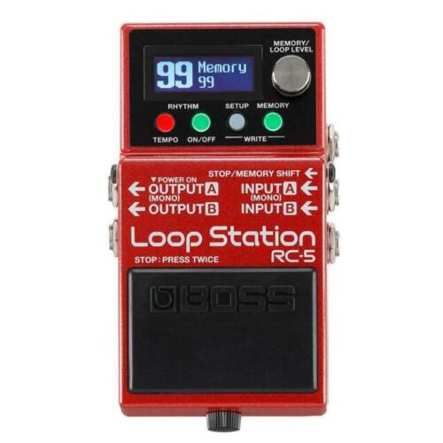 Boss RC-5 Loop Station - Red for sale online | eBay