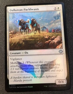 Dalkovan Packbeasts - Foil - TDM - MTG - EN - NM - 0007 - Picture 1 of 1