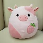 Reshma The Pink Strawberry Cow - Hot Topic Exclusive Squishmallow 8" Plush NWT