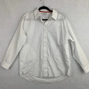 Isaac Mizrahi Live Selma Blair Top Damen XS Magnetverschluss weiß Tasche A622893 - Bild 1 von 16