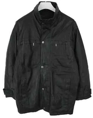 Chaqueta Carlo Colucci Para Hombre (EU) 52 De Cuero Suave Hipbone - Imagen 1 de 4