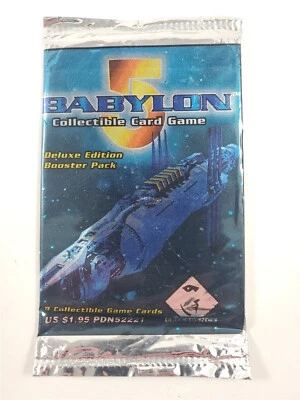 1998 Precedence Babylon 5 Deluxe Edition 8 Cards Unopened Cello Pack - Изображение 1 из 2