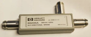 Puente direccional HP 86205A 300 kHz-6 GHz puente de alta directividad 50 ohmios RF - Imagen 1 de 2