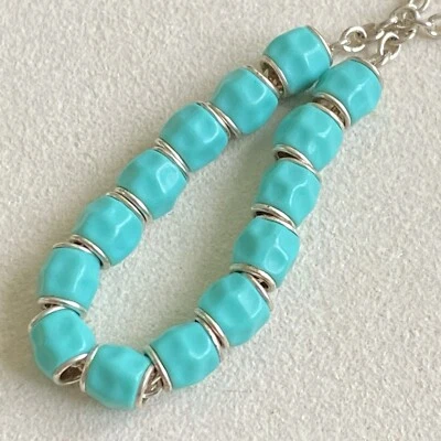 Dodo Pomellato 1 UNO Granello Turchese Azzurro Rari Fuori Produzione Originali - Immagine 1 di 4