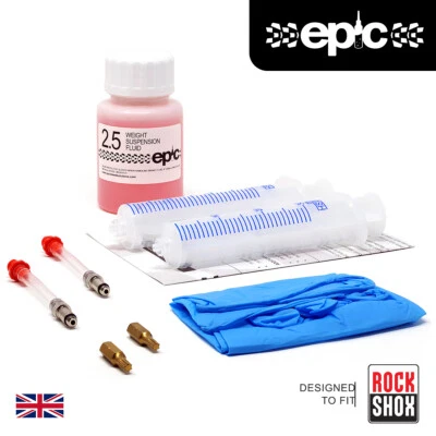 Epic RockShox Reverb Bleed Kit & 100ml Oil | Reverb Seat Post Service Kit | xLoc - Immagine 1 di 4