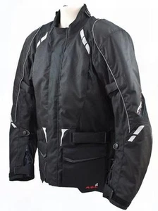 Armr Katsura Motorcycle Motorbike CE Armour Waterproof 3 in 1 Jacket Black -T - Picture 1 of 1