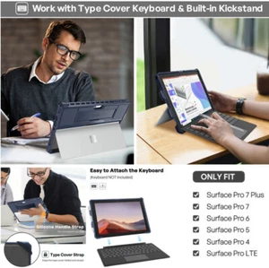 CASE For Microsoft Surface Pro 7 Plus/Pro 7/Pro 6/ Pro5 /Pro 201 /Pro 4 LTE 12.3 - Picture 1 of 9