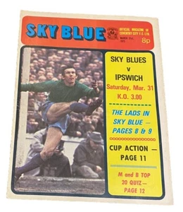 COVENTRY CITY V IPSWICH TOWN - DIVISION ONE - 31/3/1973 - Picture 1 of 1