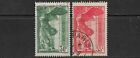 FRANCE - 1937 - NATIONAL MUSEUMS PAIR - USED - SG 586/587 - CAT £120