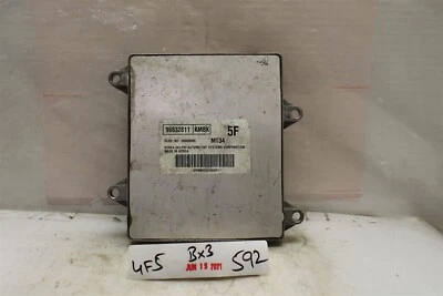96832811 Chevrolet OPTRA  2007  Engine ECM Electronic Control Module 592 4F5-B3 - Image 1 of 4