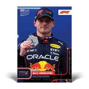 Topps Now Fórmula 1 2022 - Tarjeta 39 - Max Verstappen - Red Bull Racing - Imagen 1 de 2