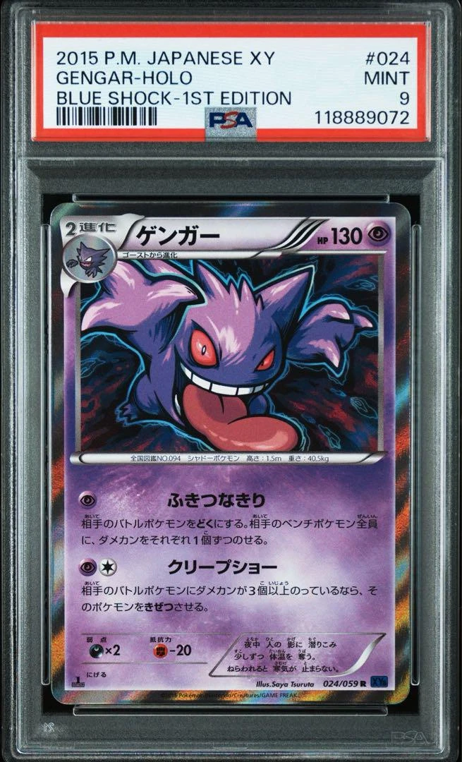 Gengar Pokémon TCG Japanese XY Individual Collectible Card Game