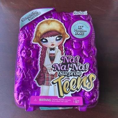 🔥NEW🔥Na Na Na Surprise Teens Fashion Doll Samantha Smartie Doll Owl Inspired - Image 1 of 2