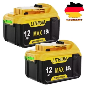 2 Piezas para Batería Dewalt 18v 12,0Ah XR DCB184 DCB183 DCB182 DCB200 DCB206 DCB205 - Imagen 1 de 14