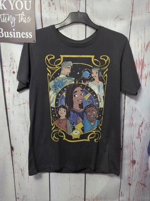 Camiseta Disney WISH Para Hombre Talla Grande Gris Oscuro Estampado Gráfico ¡NUEVA CON ETIQUETAS!         [PT15] Foto 1 de 4