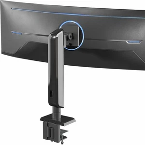 VIVO Support de bureau moniteur ultra large simple élévateur vertical, écrans jusqu'à 49" - Photo 1/8