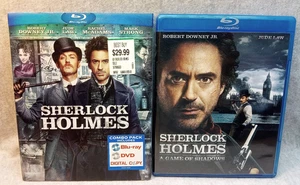 Sherlock Homes Blu-Ray Mystery Movie Sammlung Teil 1 & 2 Ein Spiel der Schatten - Bild 1 von 7