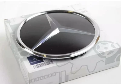 Front Mirror Chrome Grill Star Emblem Fit For Mercedes-Benz E350 CLA250 C300 C43 Foto 1 de 4