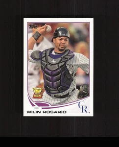 2013 Topps #375 Wilin Rosario ROOKIE CARD Rockies - Picture 1 of 2