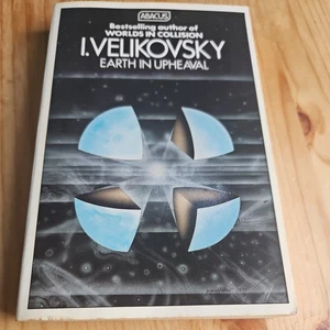 EARTH IN UPHEAVAL Immanuel Velikovsky Vintage 1970s Paperback  - Picture 1 of 3