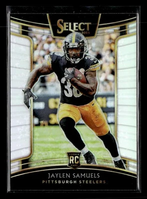 2018 Select Jaylen Samuels #9 Silver Prizm Rookie - Image 1 of 2