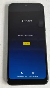 Motorola Moto G Pure XT2163-1 32 GB Android 12 Foncé Indigo Cricket Only Phone - Photo 1 sur 8