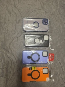 iPhone 14 Plus 15 Plus Phone Case Lot Of 4 Different Style NEW - Photo 1 sur 5