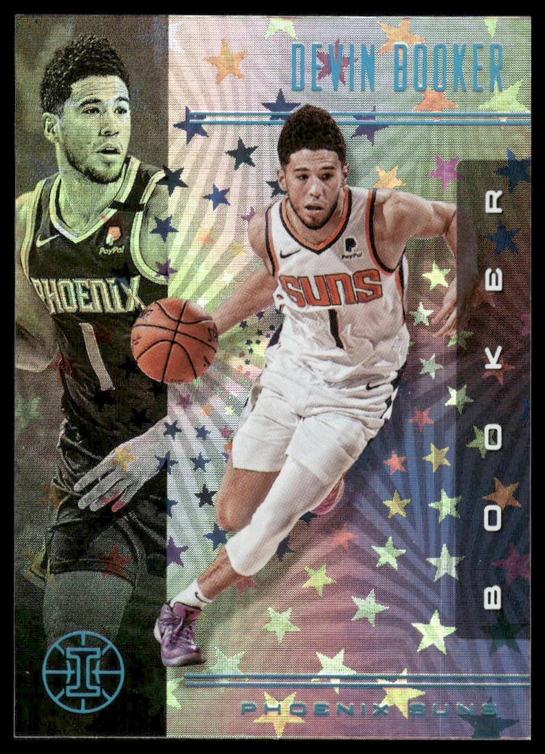 2019-20 Panini Illusions #16 Devin Booker Starlight Phoenix Suns