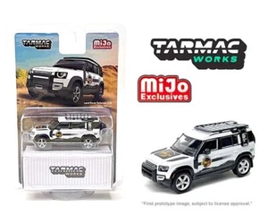TARMAC WORKS 1:64 2021 LAND ROVER DEFENDER 110 TREKWHITE T64G-020-TREK-3G1 - Picture 1 of 1