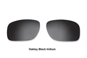 Genuine Oakley Black Iridium Polarized Holbrook 9102 Replacement Lens Sunglasses - Picture 1 of 1