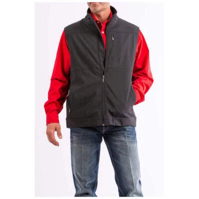 Chaleco adhesivo oculto para hombre MWV1082001 Cinch - negro NUEVO Foto 1 de 3