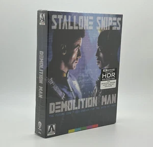 Demolition Man (1993) 4K Ultra HD UHD Arrow Limited Edition Box Set Stallone NEW - Picture 1 of 22