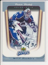 2005-06 Upper Deck MVP #430 PETER BUDAJ - RC Rookie Card - Colorado Avalanche