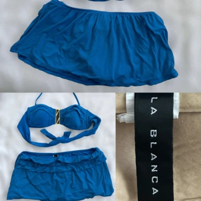 La Blanca Fiji Tropics Swim Skirt hipsters - Size 6 - Image 1 of 4