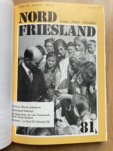 Nord Friesland, Kultur Politik Wirtschaft, 2 Bände: 21/1-4 und 22/1-4 (1988+89) - Bild 1 von 6