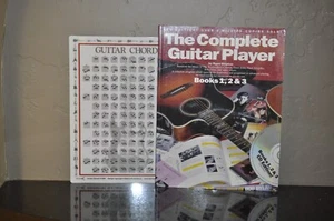 The Complete Guitar Player Books 1,2,&3 with CD's & Laminated Guitar Chords - Picture 1 of 6